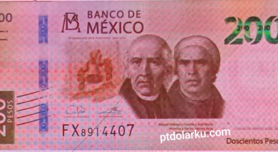 Tempat Penukaran Uang Meksiko.