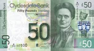 Jual Uang Poundsterling Skotlandia di Jakarta
